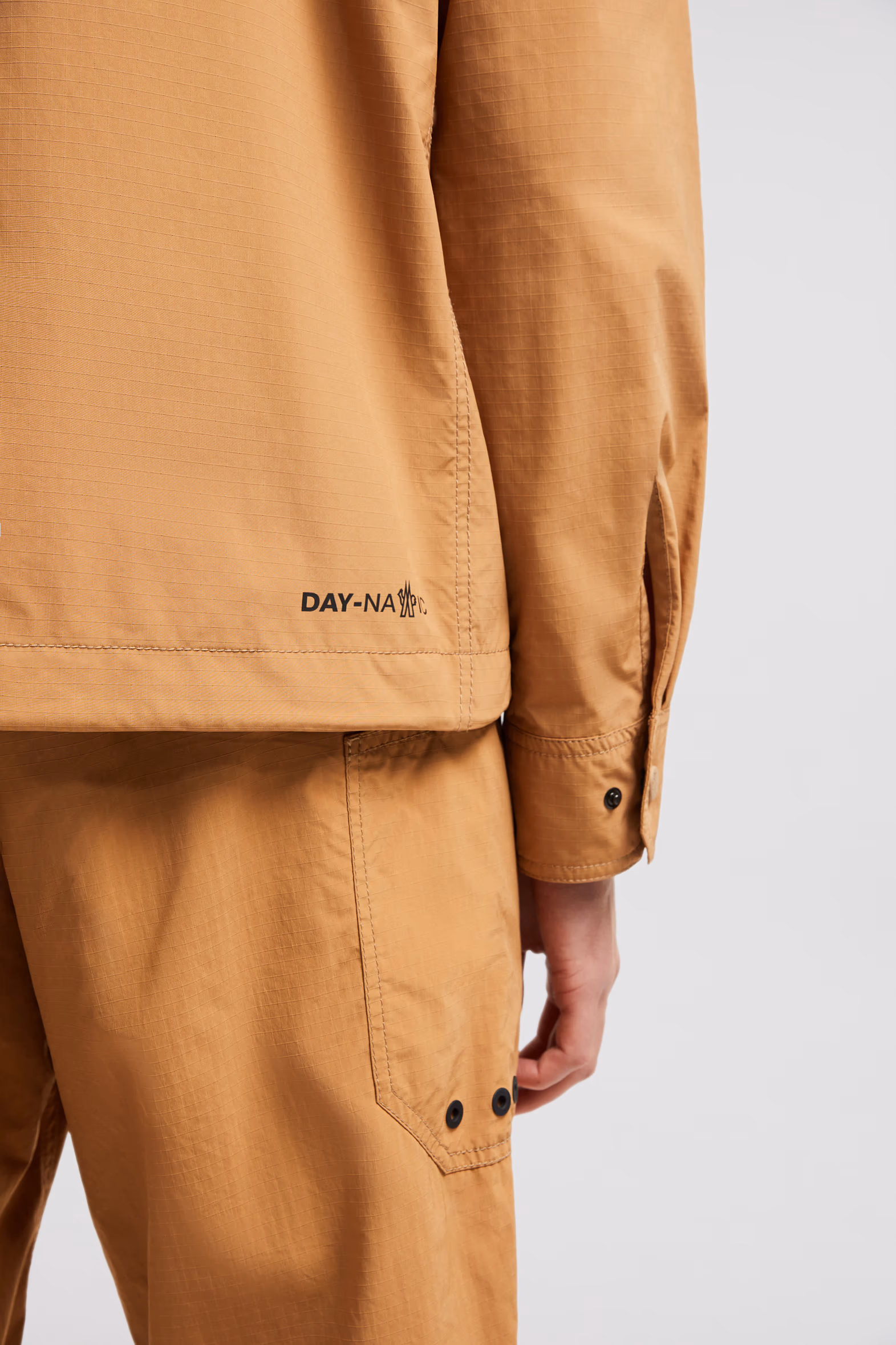 Zennor Shirt Jacket Men Ochre Orange Moncler 7